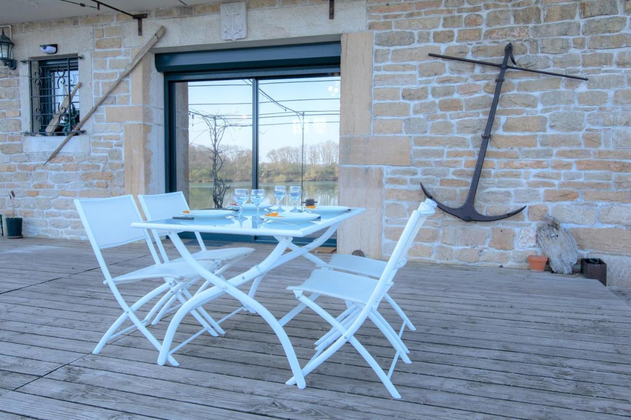 Cabana & Voie Bleue - Bord De Saone Saint-Martin-Belle-Roche المظهر الخارجي الصورة